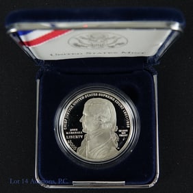 2005 (P) USA Silv. Proof Chief Justice Marshall $1