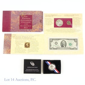 USA 90%-Silver & Clad Comm. Coin Sets in OGP (2)