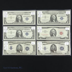 1934 - 1963 USA Various Currencies (AU/ CU) -6