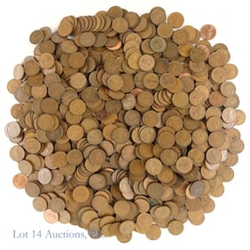 Most Before 1967 Canada Copper Cents (725+)
