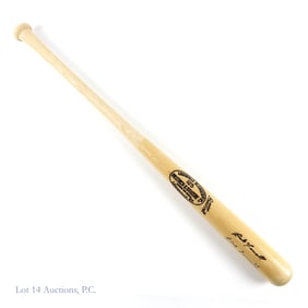 Rick Ferrell Signed Pro Model Louisville Slugger