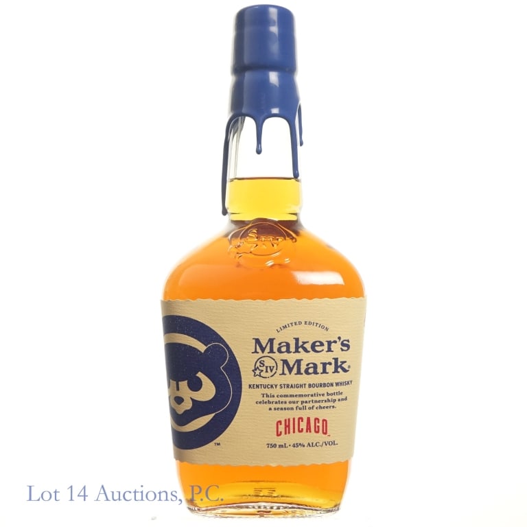 Maker's Mark Chicago Cubs Bourbon (2024)