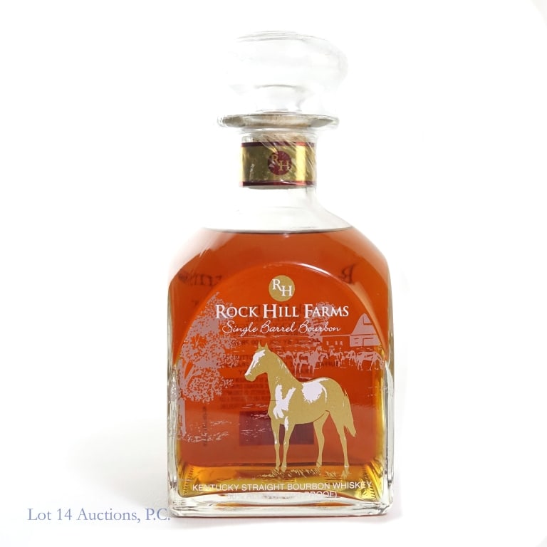 Rock Hill Farms Single Barrel Bourbon (2023): Rock Hill Farms Single Barrel Bourbon (2023), 100 Proof, 750 ml. Laser Code B1717207:59K.