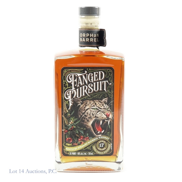 Orphan Barrel 17 Year Fanged Pursuit Bourbon: Orphan Barrel 17 Year Fanged Pursuit Bourbon, 92 Proof, 750 ml.