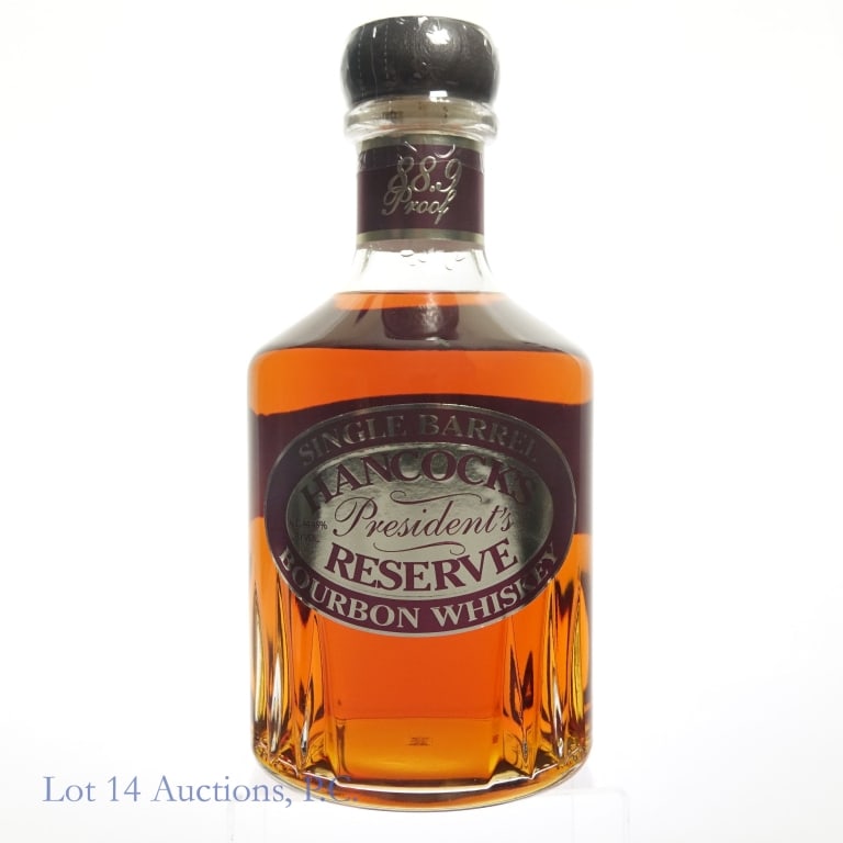 Hancock's President's Reserve SB Bourbon (2024): Hancock's President's Reserve Single Barrel Bourbon (2024), 88.9 Proof, 750 ml.