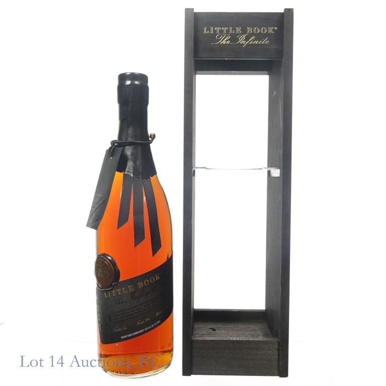 Little Book Ed. 1 The Infinite Whiskey (2024): Little Book Edition 1 "The Infinite" Kentucky Straight Bourbon Whiskey (2024), 119.3 Proof, 750 ml, Original Wooden Box included.