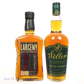 Weller Special Reserve, Larceny Bourbon (2)