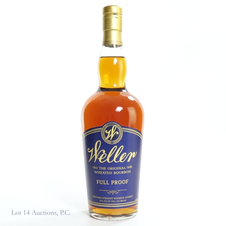 Weller Full Proof Bourbon (2019): Weller Full Proof Bourbon (2019), 114 Proof, 750 ml. Etch: L192190121:48B