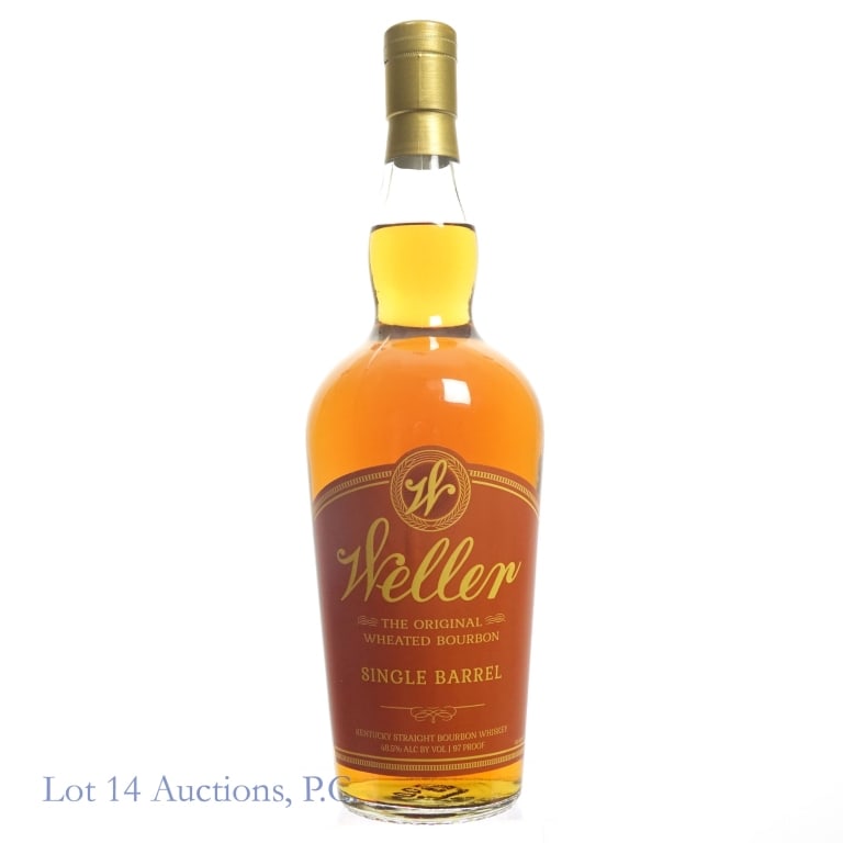 Weller Single Barrel Bourbon (2024): Weller Single Barrel Bourbon, 97 Proof, 750 ml. laser code: L241940103:12N