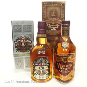 Chivas Regal, Grant's Royal Scotch Whiskies (2)