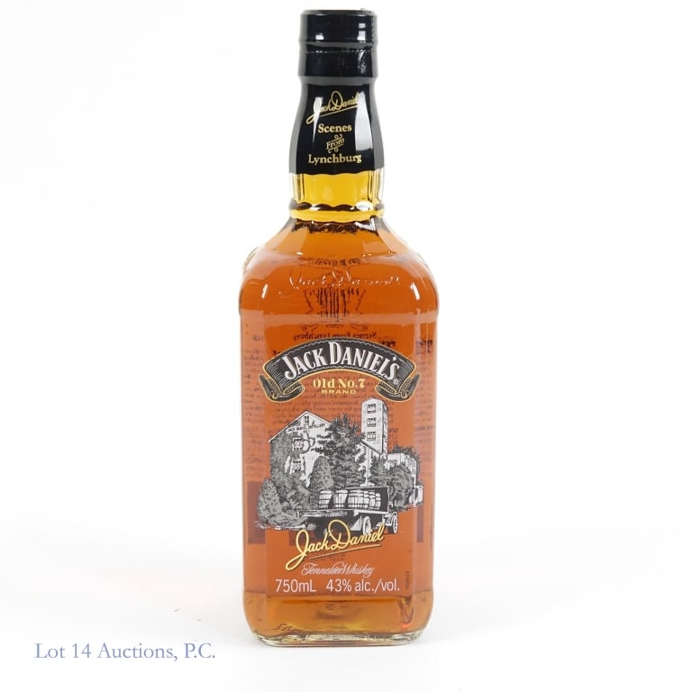 Jack Daniel's Scenes From Lynchburg Tenn. Whiskey: Jack Daniel's Scenes From Lynchburg Tennessee Whiskey, 86 Proof, 750 ml.