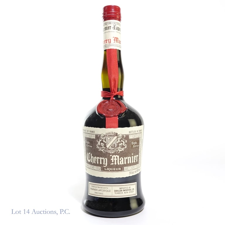 Cherry Marnier "Triple Cerise" Liqueur: Cherry Marnier "Triple Cerise" Liqueur, Bottled in Paris, France, 750 ml, 48 Proof. See photos for additional details.