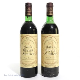 1982 Chateau Gloria St. Julien Wine (2)