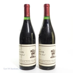 Two Bottles 1980 Stag's Leap Red Wine
