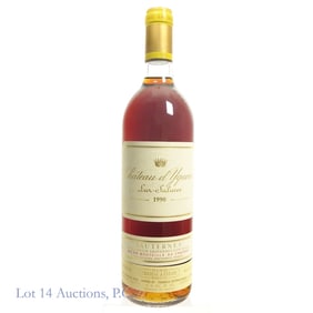 1990 Chateau d'Yquem Lur-Saluces White Wine
