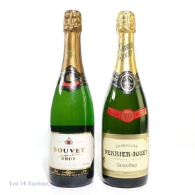 Perrier-Jouet Champagne & Bouvet Brut Wine (2)