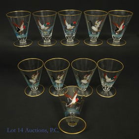 Ned Smith Waterfowl Cocktail Glasses Set