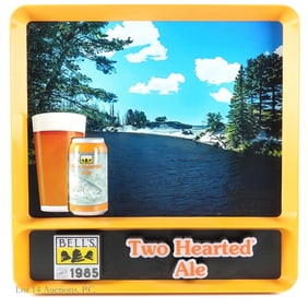 Bell's Beer Moving Water Light-Up Sign ***