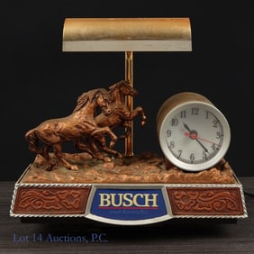 Busch Bar Top Lamp w/ Clock (LOCAL / 3rd)