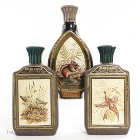 Beam's Choice 8 Yr. Bourbon Lockhart Decanters (3)