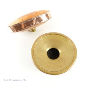 Grampa's Brass Spittoon & Bed or Foot Warmer
