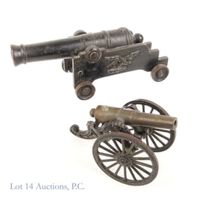 Cast Iron Toy Cannons - Early 20th c. (2)