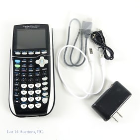 TI-84 Plus C Silver Edition Graphing Calculator