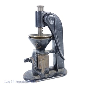 Whitall, Tatum & Co Suppository Mold Press