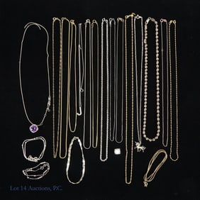 Sterling Silver Bracelets Necklaces Pendants