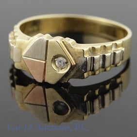 14k Y Gold Ring
