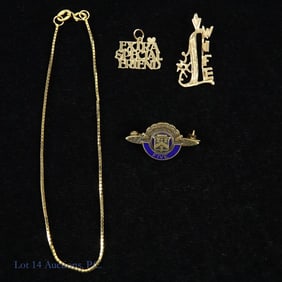 14k Y Gold Jewelry
