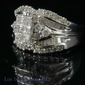 Renaissance Jewelry 14k W Gold Diamond Ring