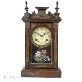 Wooden Mantle Clock