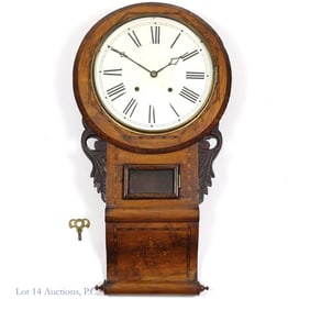 Large Wooden Wall Clock