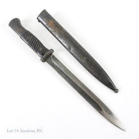 WWII German K98 Bayonet & Scabbard