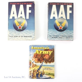 America's Army & AAF Books, WWII (3)