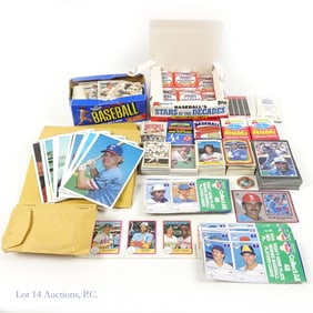 Unusual Baseball Cards (Some Complete Sets)