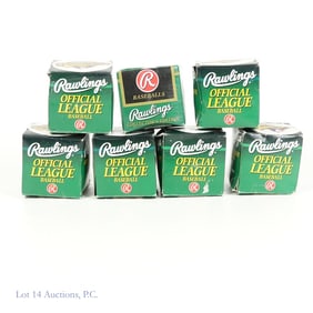 7 Commemorative 1996 World Series Baseballs