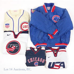 Cubs Baseball / USA Hockey Jerseys (3 + 2)