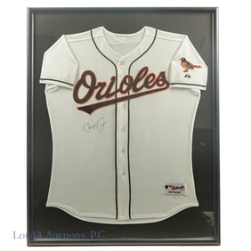 Cal Ripken Jr Signed Jersey - Frame (LOCAL)