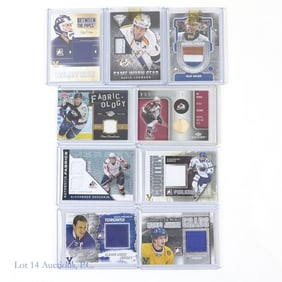 9 NHL Game Used Jersey Patch Cards Ovechkin +++