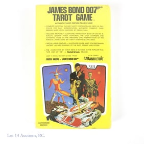 1973 James Bond Tarot Game, Sealed NIB