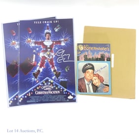 Chase Christmas Vacation Honeymooners Comic Signed