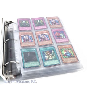 Binder Filled With Yu-Gi-Oh Cards
