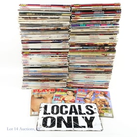 Playboy Magazines (+120) ADULT ONLY, LOCAL
