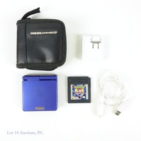 Nintendo Game Boy Advance SP Cobalt Blue *