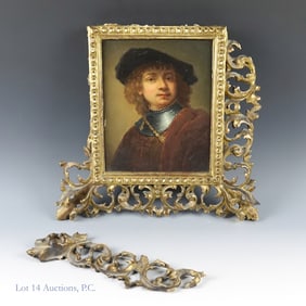 After Rembrandt Self Portrait Oil Painting