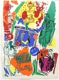 Kim MacConnel Paris Review Silk Screen