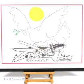 Pablo Picasso, World without Weapons Litho