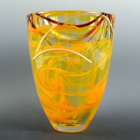 Kosta Boda Contrast Vase